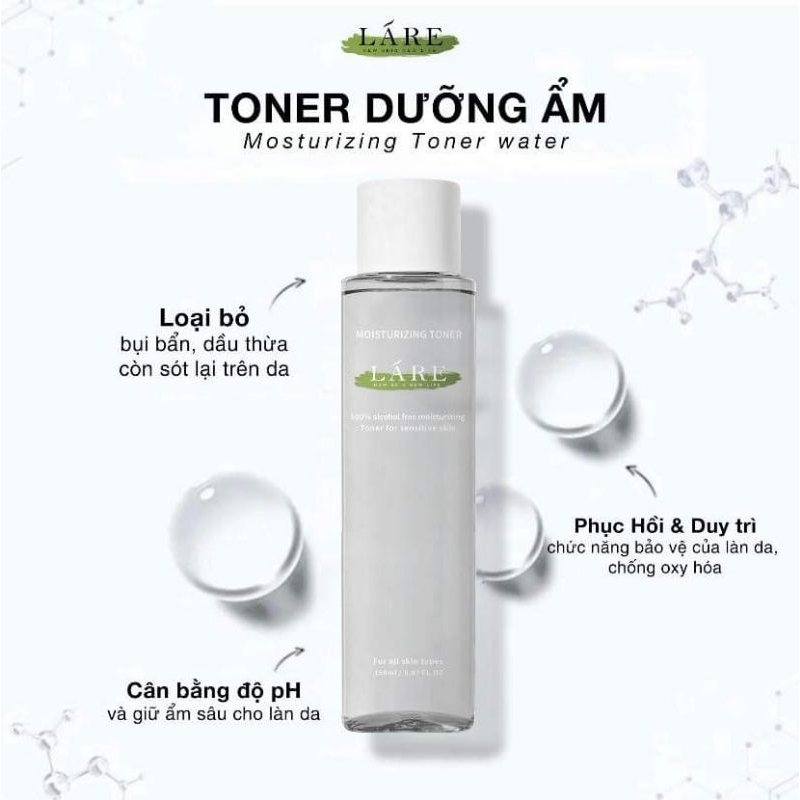 Toner Moisturizing Láre Full Size 150ml