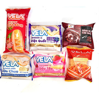 Bánh mỳ Sandwich Vela 45g đủ vị