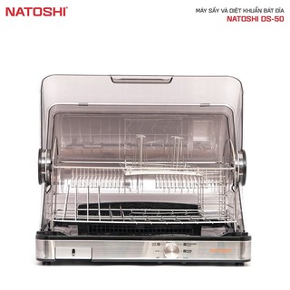 Máy sấy bát đĩa Natoshi D-50, Dung tích 50L bảo hành 12 tháng chính hãng
