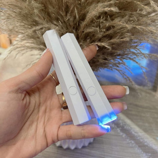 Máy hơ LED UV mini, hơ gel cầm tay, đèn sấy móngg mini.
