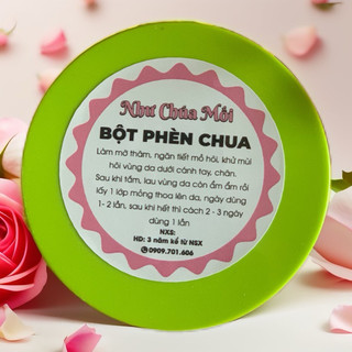 Phèn chua chưng cất hỗ trợ khử mùi hôi nách hôi chân