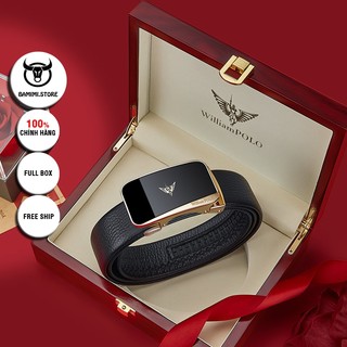 Thắt lưng nam cao cấp williampolo chất liệu da bò polo 21967