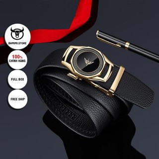 Thắt lưng nam cao cấp williampolo chất liệu da bò polo 22369