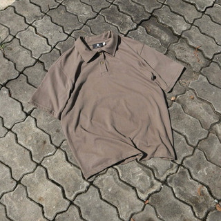 Áo polo nam streetwear DATINO form rộng tay lỡ 100% cotton 2 chiều định lượng đúng 280gsm
