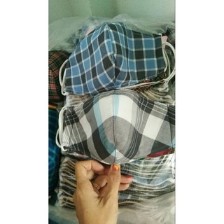 Khẩu trang vải ca rô