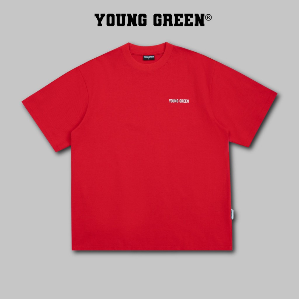 Áo thun RED WE'RE YOUNG GREEN - YOUNG GREEN