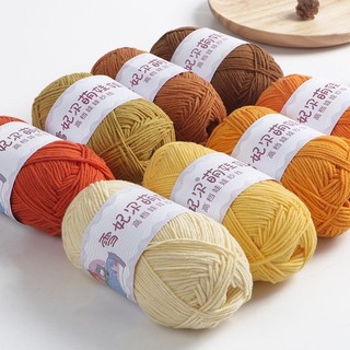 Len baby yarn len cuộn 40gr full màu bảng màu