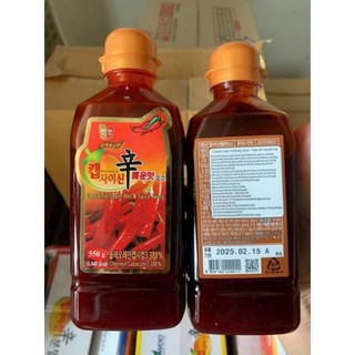 TINH DẦU ỚT HÀN QUỐC SIÊU CAY 550G