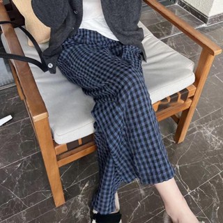 Quần Dài Đũi mặc nhà ống rộng lưng thun NEONVN, quần ngủ họa tiết hoạt hình dễ thương vải đũi kate siêu mát