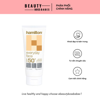 Kem chống nắng Hamilton Everyday Face SPF 50+