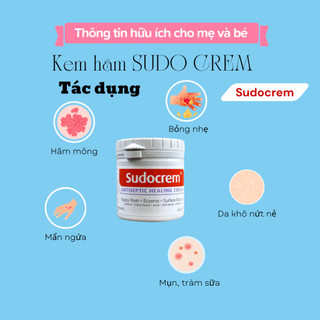 ( Hàng 2 tem - chính hãng ) Kem chống hăm tã em bé Sudocrem