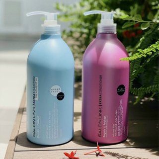  Dầu gội xả salon link extra nhật bản không chứa silicone thực sự rất mượt và thơm nhẹ nhàng giành cho tóc hư tổn 