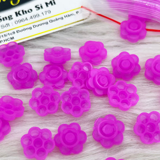 Nút hoa Mai 7 ngăn đựng keo nối mi_(túi 100-50-25 cái)_dụng cụ mi_keo nối mi_uốn mi_mi fan_Dụng cụ nối mi Thúy Hà