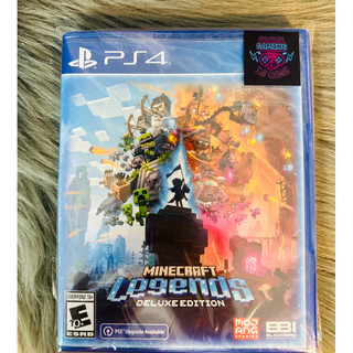 Đĩa game ps4/ps5 : minecraft legends deluxe edition