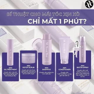 Combo Full Bộ Chăm Sóc Tóc AHH All About Hair