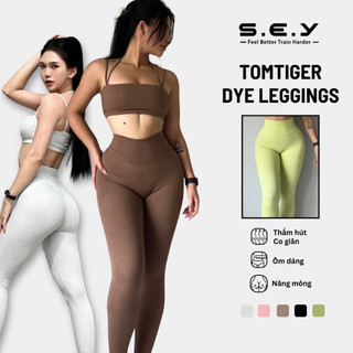 Quần legging tập gym yoga TOMTIGER Dye Legging co giãn tốt, thoải mái vận động