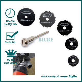 Bộ lưỡi cắt mini, lưỡi cưa mini bằng thép gắn máy khoan 6 món