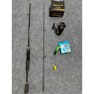  Combo Cần Lure shimano ceres  + Máy  AC 2000 Tặng  dây pe + nhái hơi + khóa link snap 