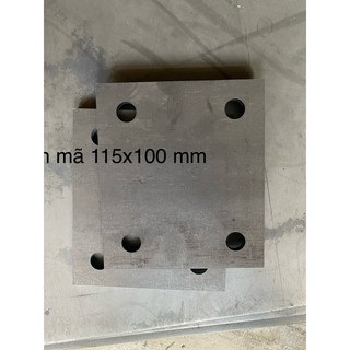  bản mã chữ nhật 115x100mm dày 5mm 