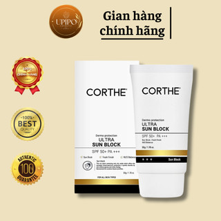 Kem chống nắng vật lý corthe dermo protection ultra sun block spf 50+