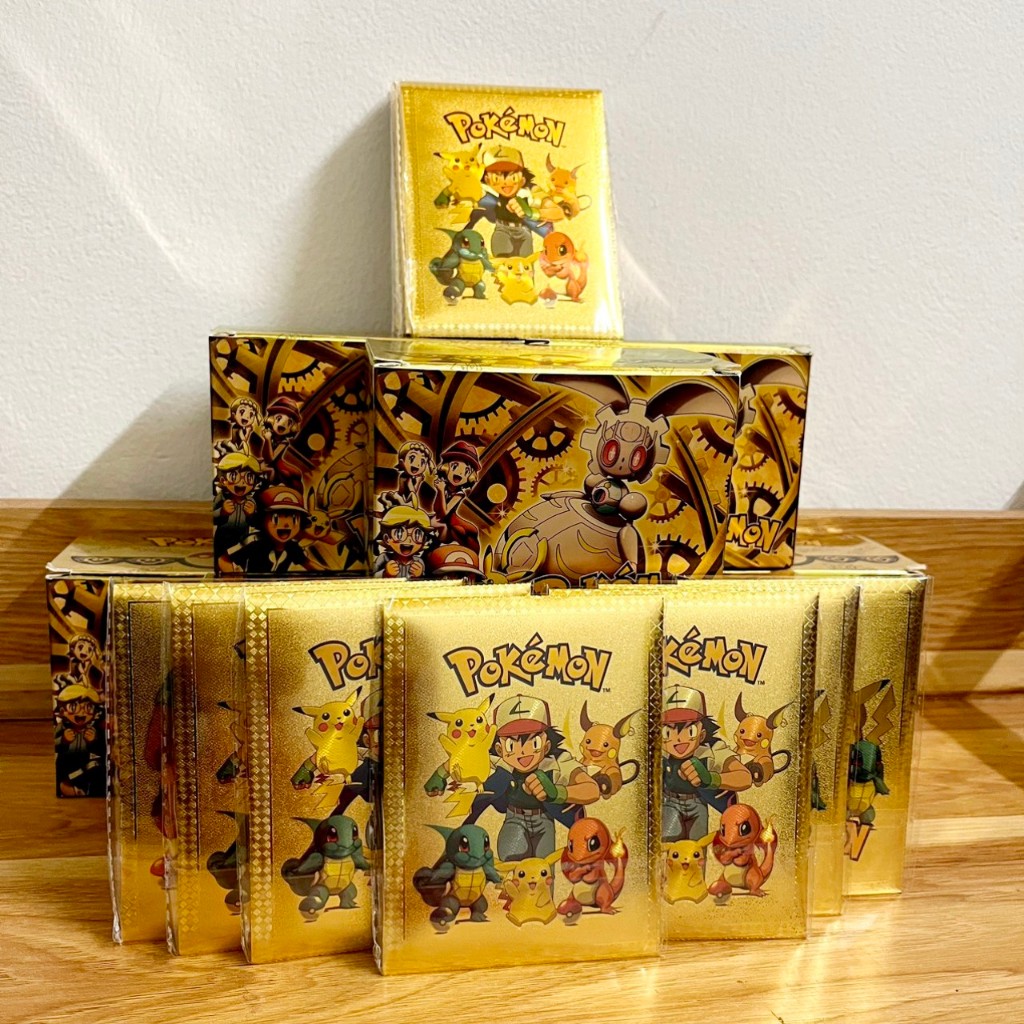 [Mạ vàng] Thẻ bài Pokemon Gold - Thẻ Pokemon Mạ Vàng