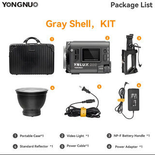 Đèn led yongnuo ynlux 200 pro combo