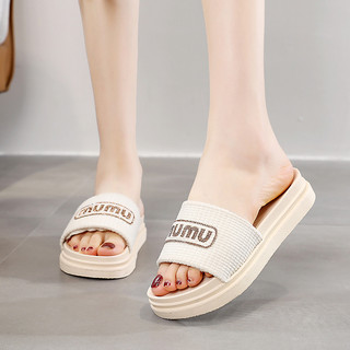Dép quai ngang ASHE đế bằng 4cm