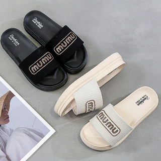 Dép quai ngang ASHE đế bằng 4cm