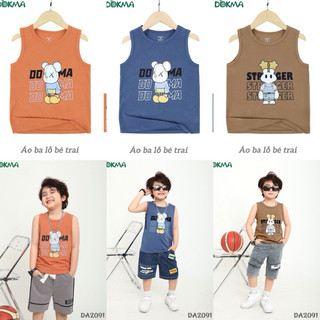 Áo ba lỗ/sát nách dokma kids size 2 tuổi đến 6 tuổi