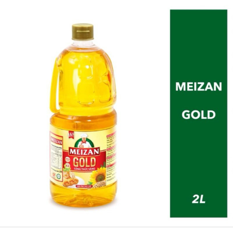 Dầu ăn meizan gold can 2L