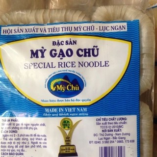 Gói mì qạo Chũ Bắc Giang đặc sản
