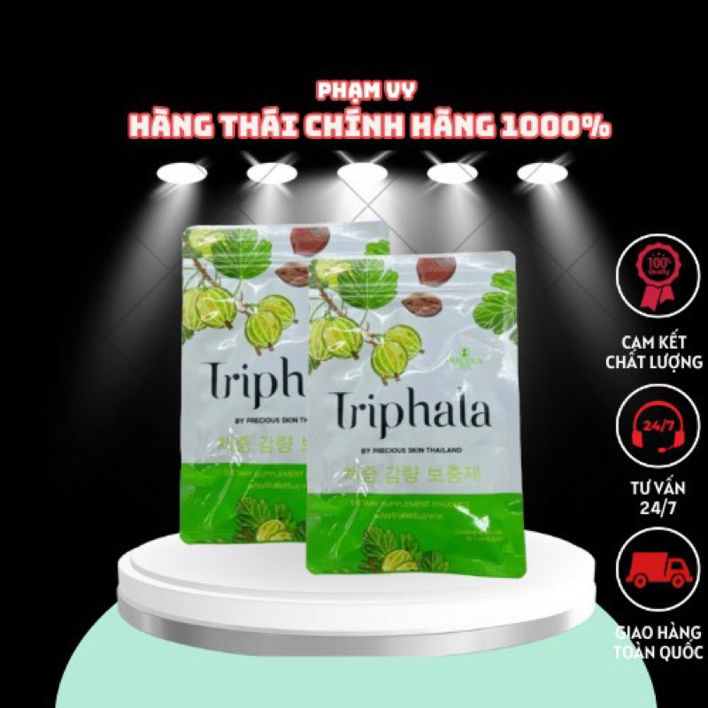 VIÊN TRIPHALA GIẢM CÂN THẢI MỠ THAILAN 30Viên