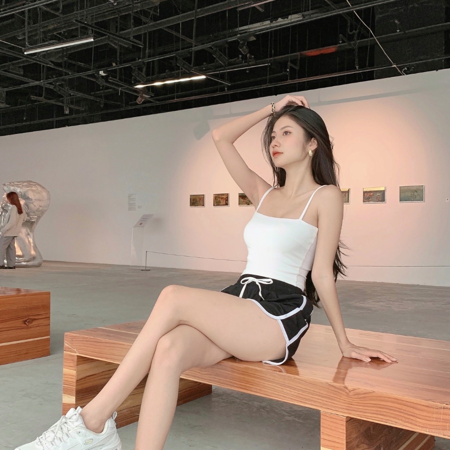 áo 2 dây nữ , chất cotton co giãn mát mẻ hót | BigBuy360 - bigbuy360.vn