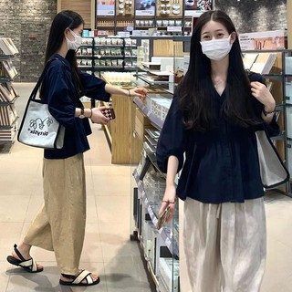 Áo Sơ Mi Eo Chun Co giãn SAQ422