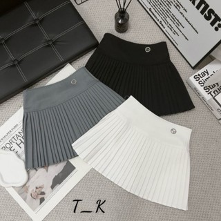 Chân váy xếp ly tag cài hàng QC