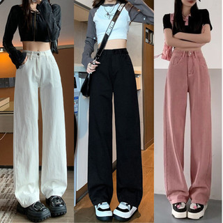 Quần Kaki Ống Suông ộng nữ MIAA Cạp Cao Tôn Dáng  ôm eo, quần suông kaki trơn nữ lưng cao Chất Dày Dặn Lưng Cao