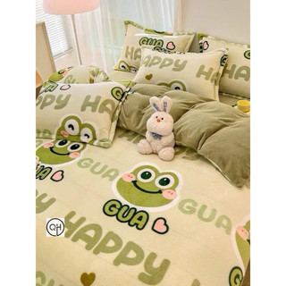 Sét ga gối 3 món ếch xanh đủ kích thước