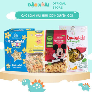 Các loại nui NGUYÊN TÚI nui sao nui hình nui xoắn cho bé ăn dặm