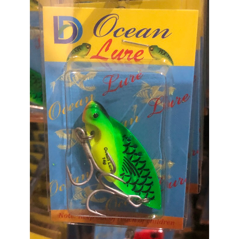 Cá Sắt Cicada Xanh Lá 8g/10g/12g/14g ( lưỡi BKk )