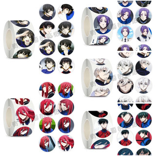Set 49 hình dán/ miếng dán/ sticker anime,manga blue lock nhân vật nagi/ reo/ bachira/ rin/ chigiri