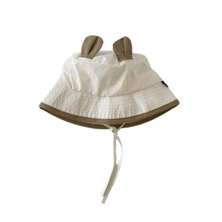 Mũ bucket cụp cột dây tai thỏ cho bé (48-51cm)