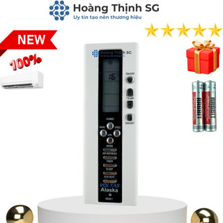 Remote máy lạnh Alaska, điều khiển điều hoà Alaska mẫu 01 - Tặng kèm pin