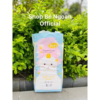 [COMBO 50-100 MIẾNG]Bỉm Dán RUBY xuất Nhật size S/M Tã/Bỉm dán siêu mỏng,siêu thấm,thoáng khí Shop Bé Ngoan