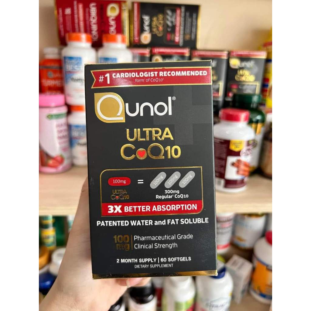 Viên uống  Qunol Ultra Coq10 100mg 30 viên 60 viên 120 viên
