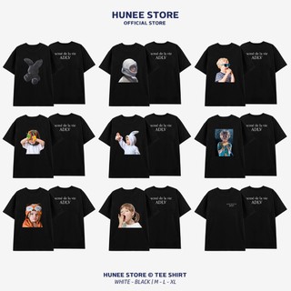 Áo Thun Tay Lỡ Nam Nữ Cotton Unisex , Áo Phông Cổ Tròn Hài Hước  Form Rộng Basic Oversize HUNEE 2024 - ADVL