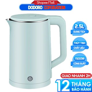 Ấm đun siêu tốc, Bình đun nước siêu tốc 2.3L DODORO Z889- Bảo Hành 1 Năm