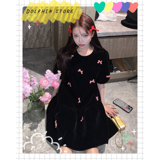 [DOLPHIN BIGSIZE] - Đầm babydoll bigsize - Đầm đen bigsize