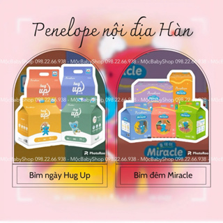 BỈM PENELOPE NỘI ĐỊA HÀN HUG UP & MICAREL DÁN QUẦN L30 XL24 XXL20 XXXL18