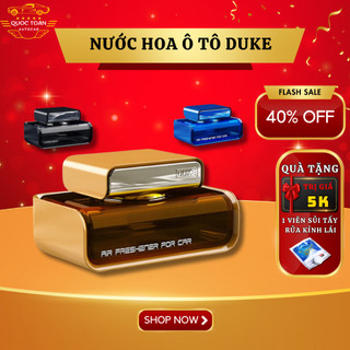 Nước hoa duke, nước hoa để taplo ô tô, chiết xuất 100% thiên nhiên, giúp khử mùi, chống say xe