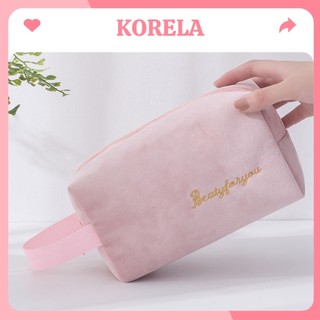 Túi đựng mỹ phẩm cá nhân đồ trang điểm có khóa kéo đa năng nhỏ gọn chống thấm nước KORELA MP24#04